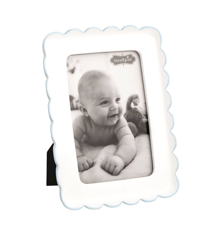 Mud Pie Scalloped Resin Frames