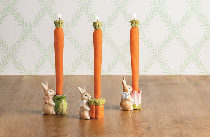 Mud Pie Ceramic Taper Holder