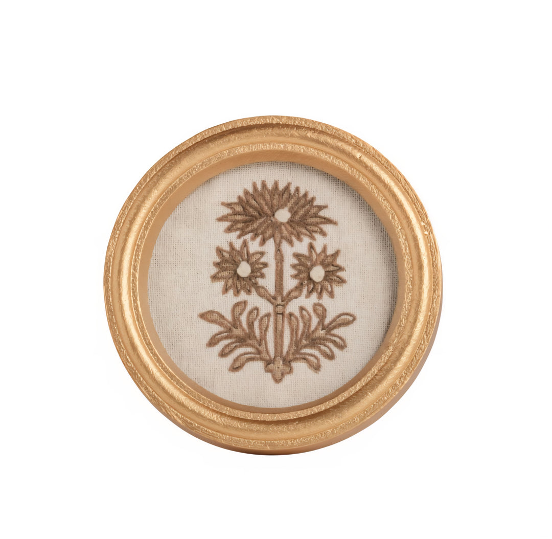 Mud Pie Framed Flower