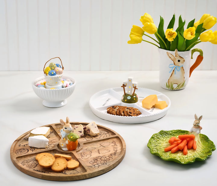 Mud Pie LED Sitter Charcuterie Board