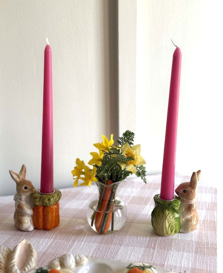 Mud Pie Ceramic Taper Holder