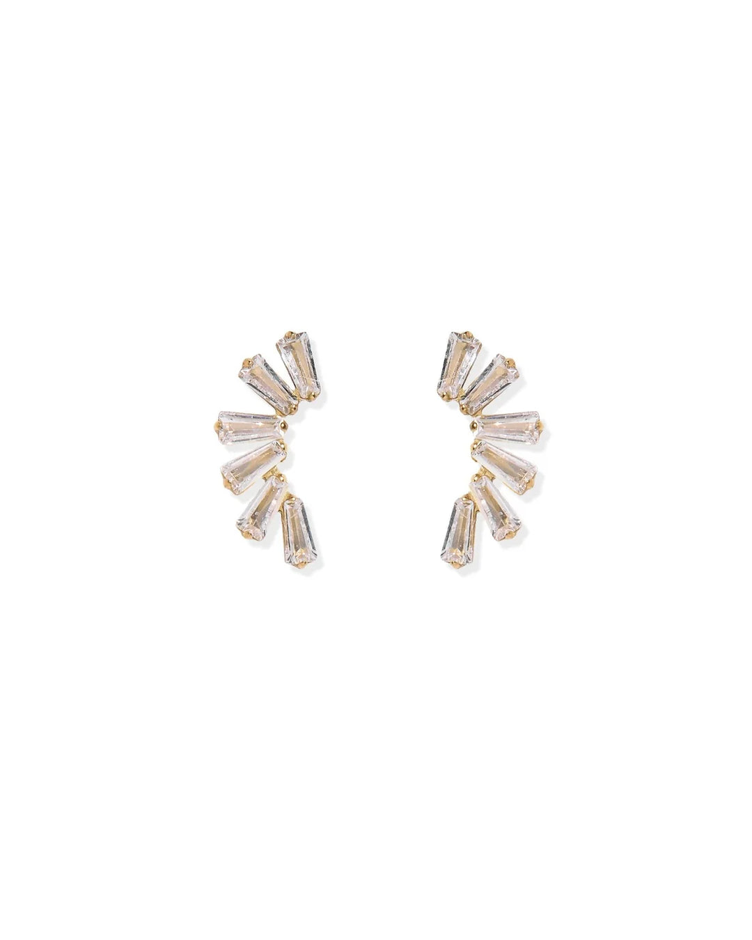 Linny Co Screwback Stud Earrings - Delaney Gold