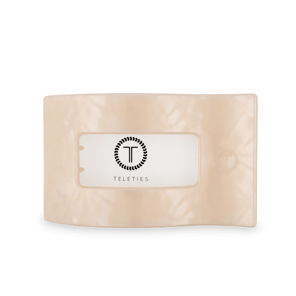 Teleties Soft Surf Large Flat Rectangle Hair Clip