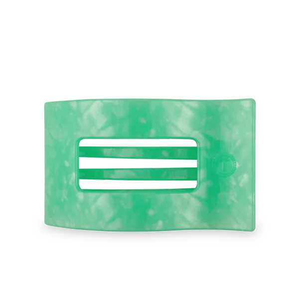 Teleties Spring Splash Flat Rectangle Hair Clip