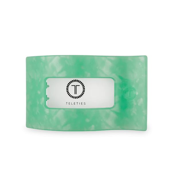 Teleties Spring Splash Flat Rectangle Hair Clip
