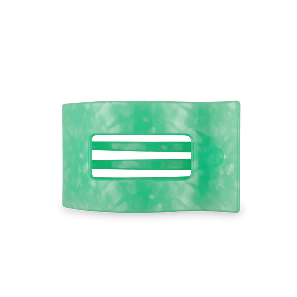Teleties Spring Splash Flat Rectangle Hair Clip