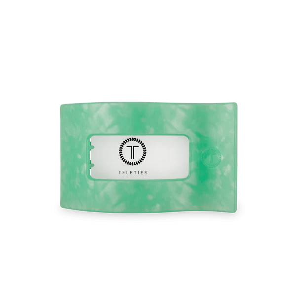 Teleties Spring Splash Flat Rectangle Hair Clip